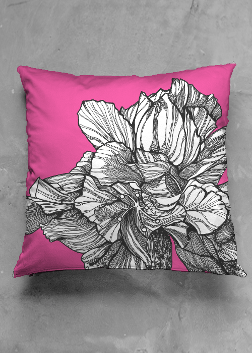 Image of HYBRID HIBISCUS PILLOW