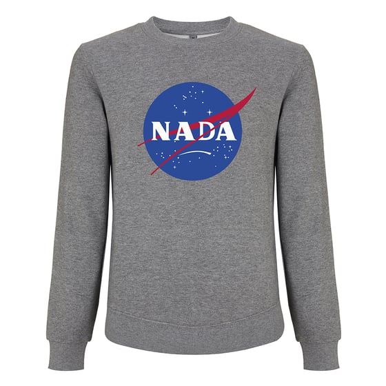 Image of NADA NASA SWEATSHIRT GREY