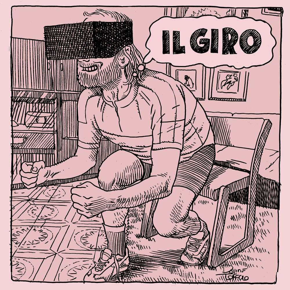 Davide Toffolo - "Il Giro" / Serigrafia tiratura limitata