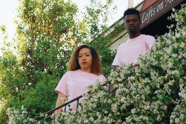 Image of Social Experiment Logo Tee (Pink)