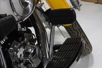 Image 4 of Harley Davidson FXD DYNA Wyatt Gatling Driver Footboard Kit with Black Brackets