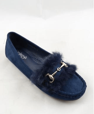 Image of Stylish Blue Loafers 