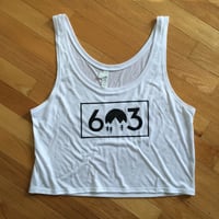 Image 1 of 603 women's loose cropped tank