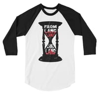 From Lang Baseball Tee (White/Black)