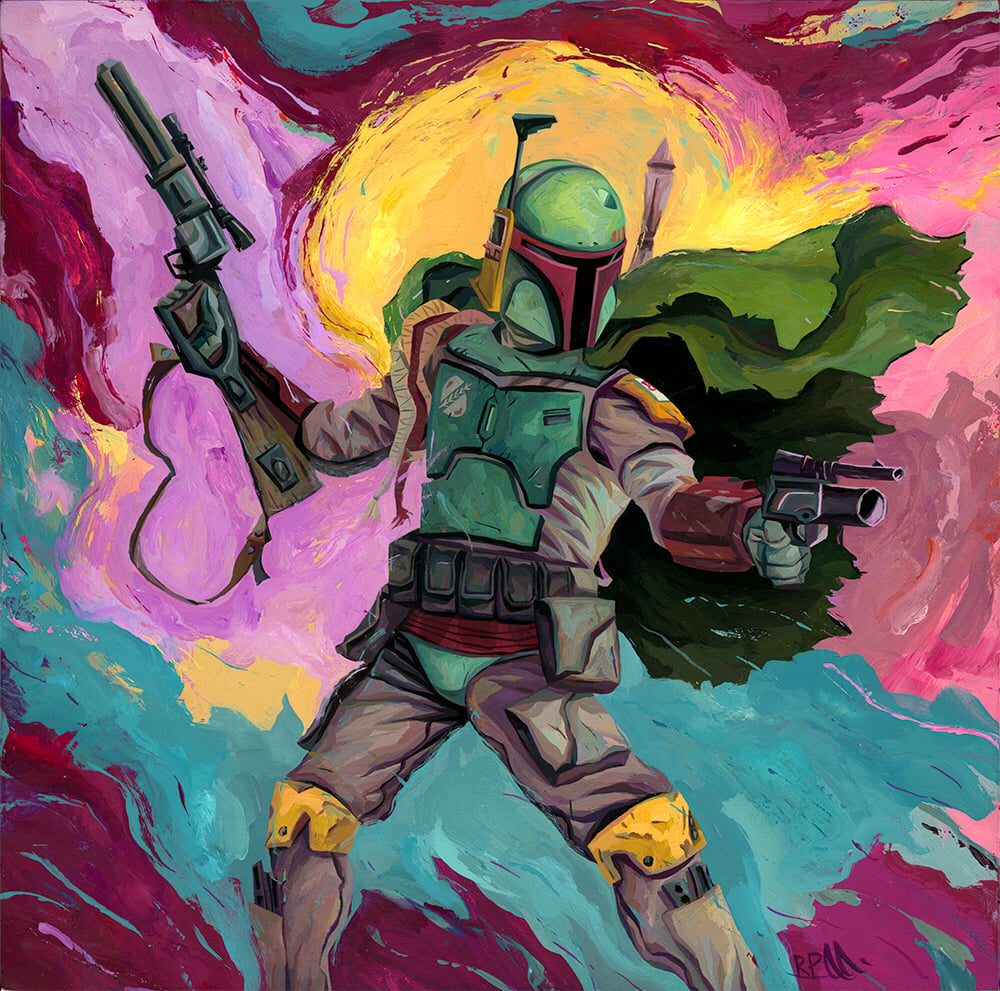 Boba Fett Artist Proof | Rich Pellegrino Art & Illustration