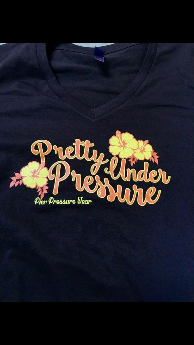 Pier Pressure Wear Women S Espresso Pretty Under Pressure V Neck