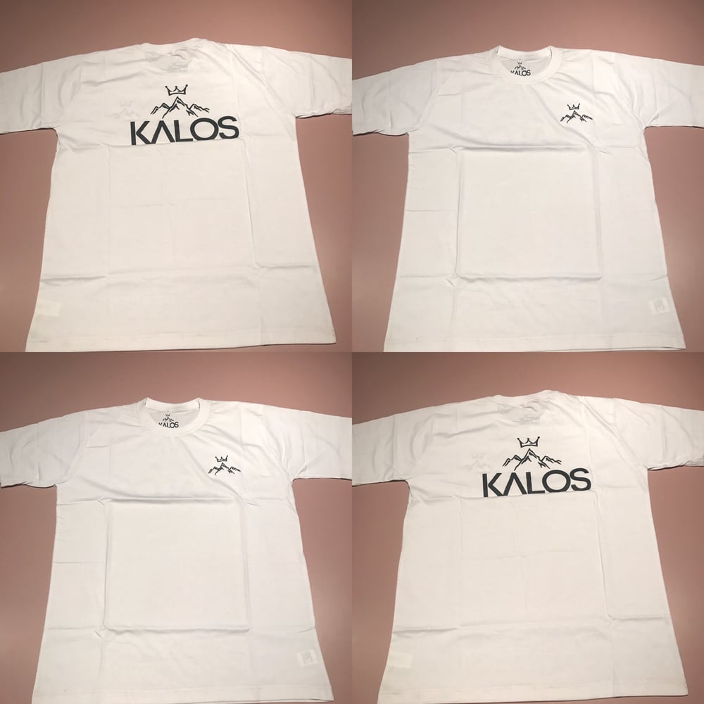 Image of Kalos Logo Tee White