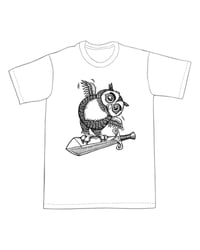 Image 1 of The Sword and the Owl T-shirt (A3) **FREE SHIPPING**