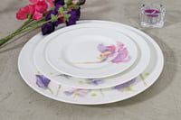 Image 2 of Sweet Pea English Fine Bone China Tea Plate