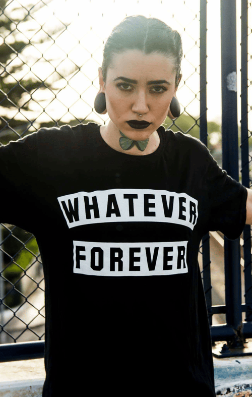 Image of WHATEVER FOREVER - Long Tee ♀ ♂