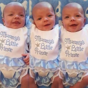Image of Daddy's  or mummy's  princess or prince bib