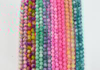 Image 3 of 10mm Multicolor Glass Bead Strands 3