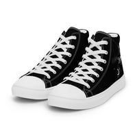 Image 4 of Men’s high top canvas shoes