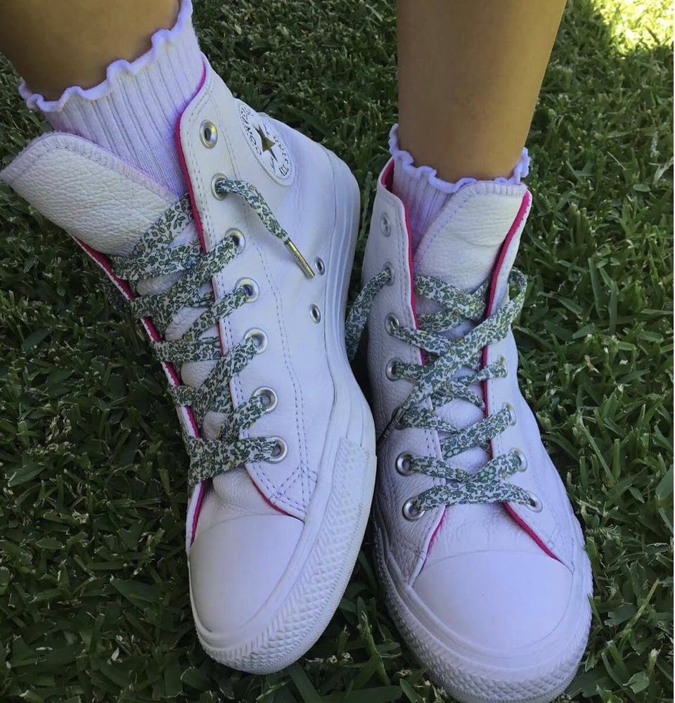 Image of Liberty Print Shoelaces in Katie & Millie F