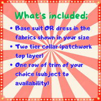 Image 2 of Star Wars patchwork suit/dress (MTO)