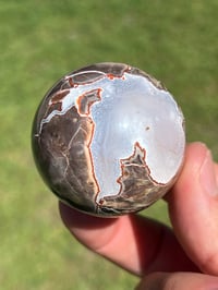 Image 3 of Money Agate Sphere #2918