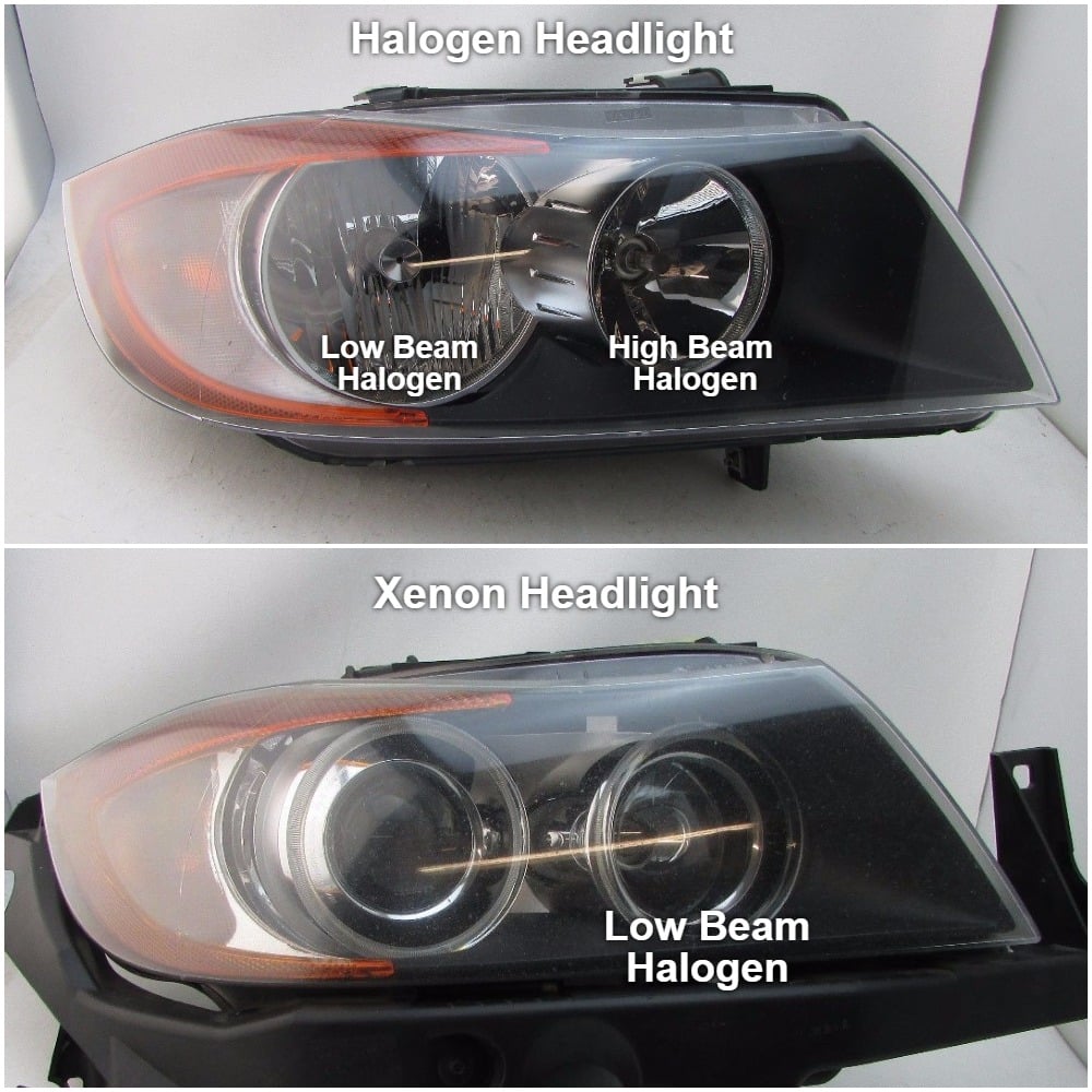 bmw e90 halogen to xenon conversion