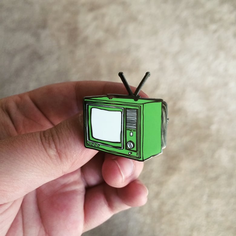 Image of TV Enamel Pin