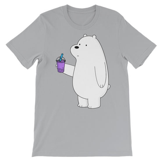 Image of Ice Bear Likes Boba T-Shirt