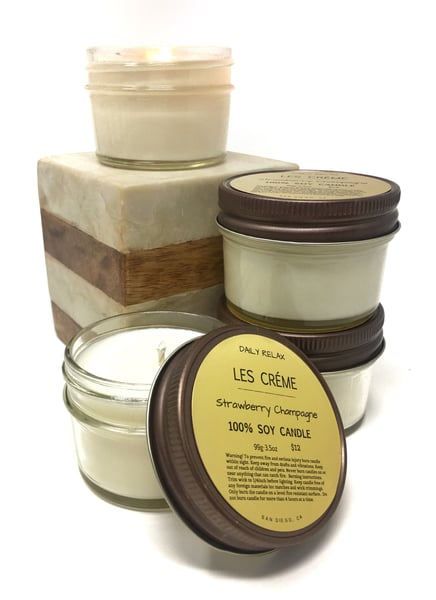 Image of 100% Premium Soy Wax Candle 3.5oz