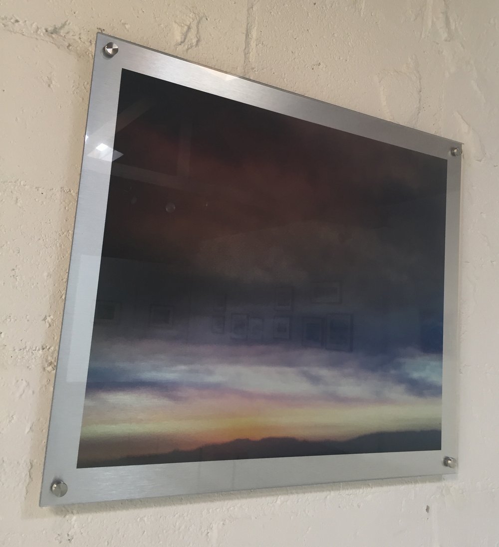 Image of Layered Sky 23" x 23"