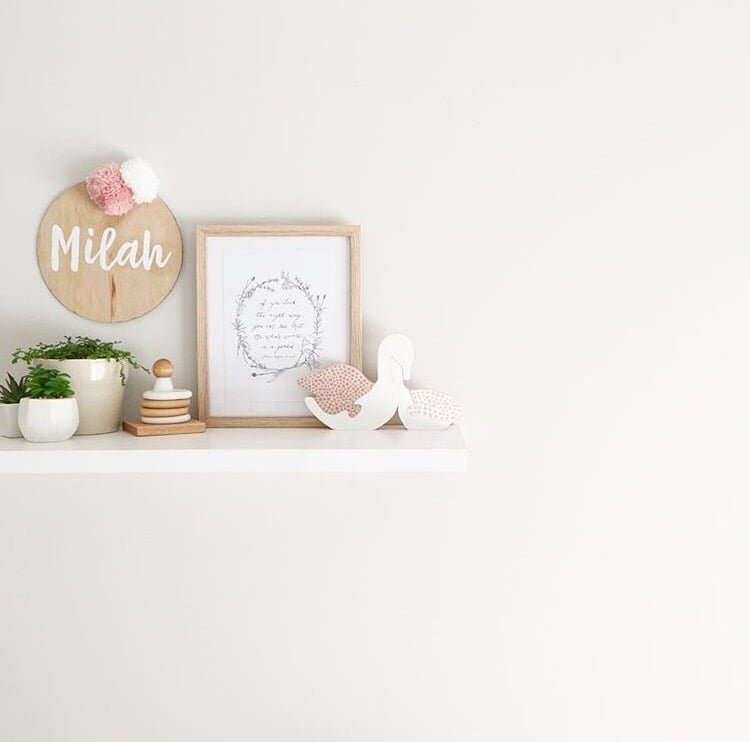 Image of Name Plaque - Pom Pom Edition
