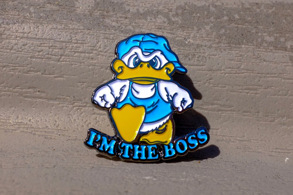 I'm The Boss Enamel Pin