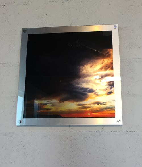 Image of Dark Clouds 23" x 23"