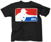 JASTA "MLB Style Logo" Black T-Shirt - Short Sleeve 