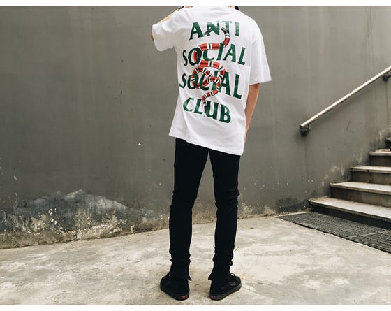 Image of ASSC x Gucci Custom T-Shirts White 