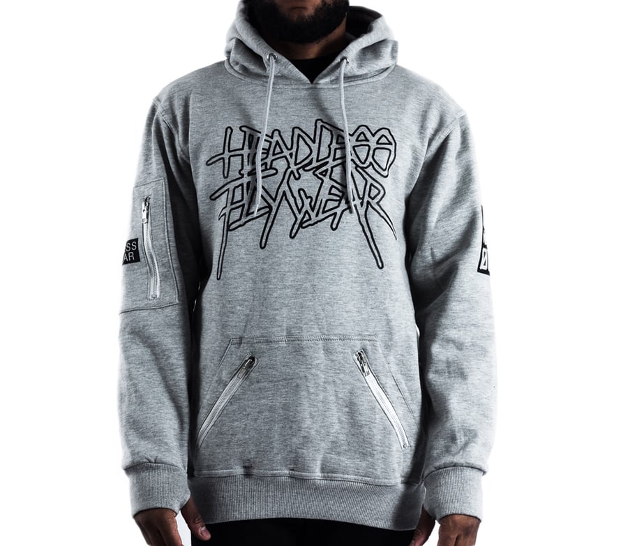 Image of ‘Metal 01’ Pullover (Grey)
