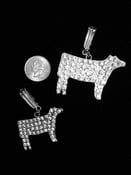 Image of Crystal Beef animal pendants