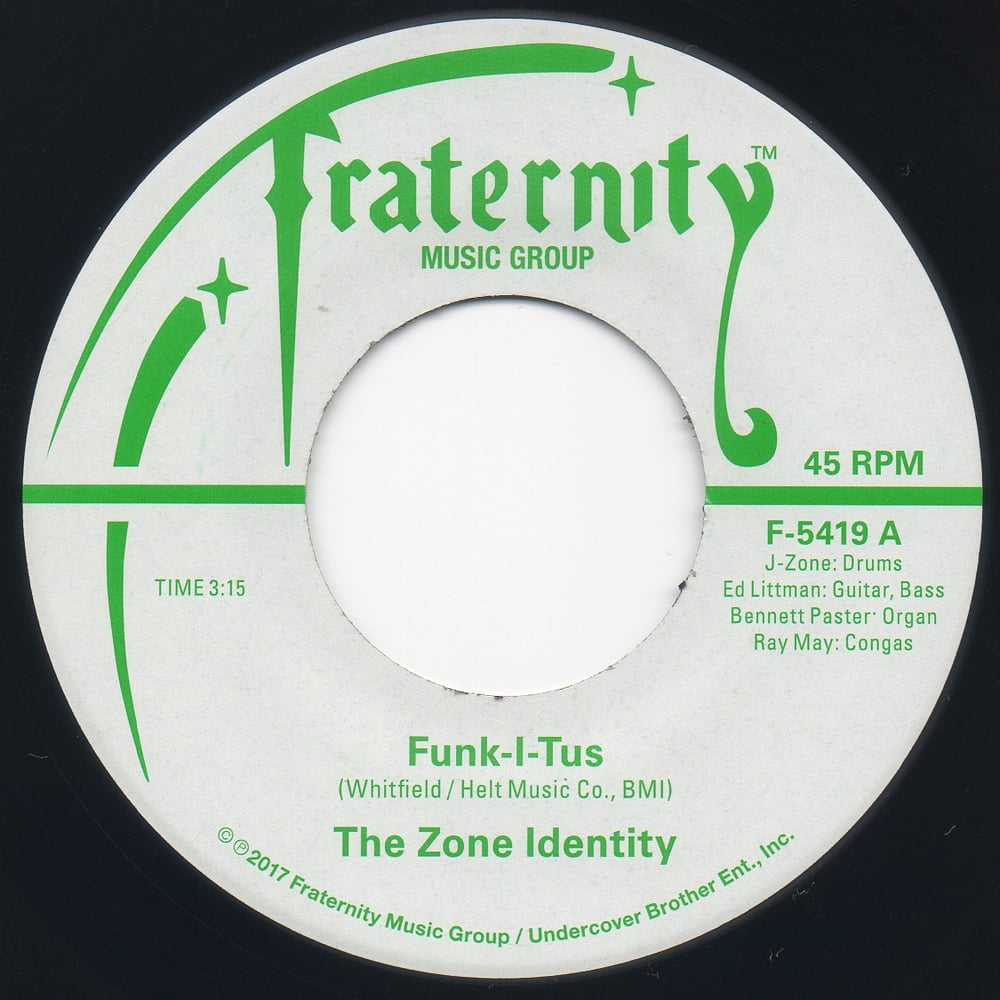 The Zone Identity / Funk-I-Tus The Zone Identity / Funk-I-Tus
