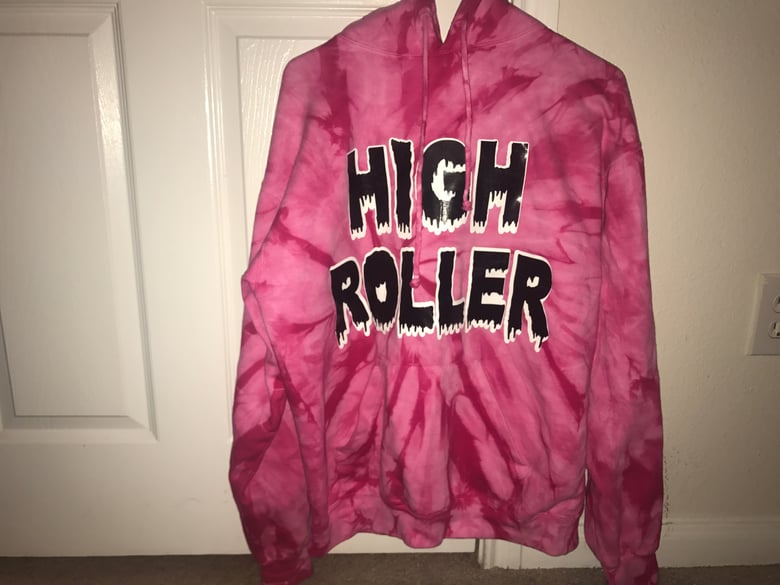 Image of High Roller Tye dye hoodie