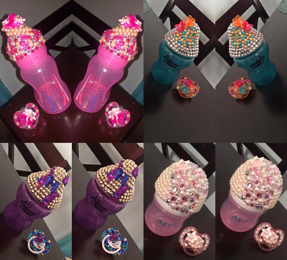 Bling store baby bottles