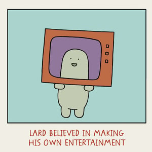 Image of GREETINGS CARD - 'Entertainment'