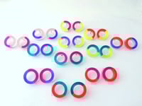 Náušnice DoubleCircle color