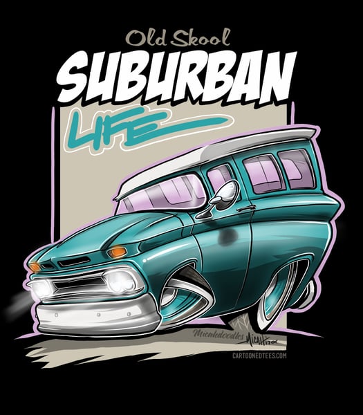Image of Suburban Life Teal