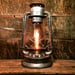 Image of Electrified Dietz Kerosene Lantern in Raw Steel