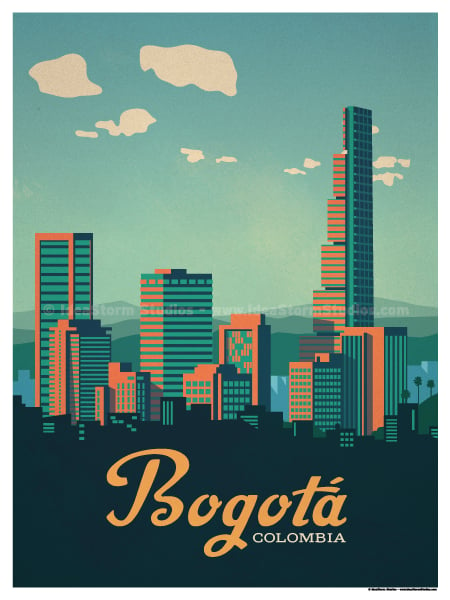 IdeaStorm Studio Store — Bogotá Poster