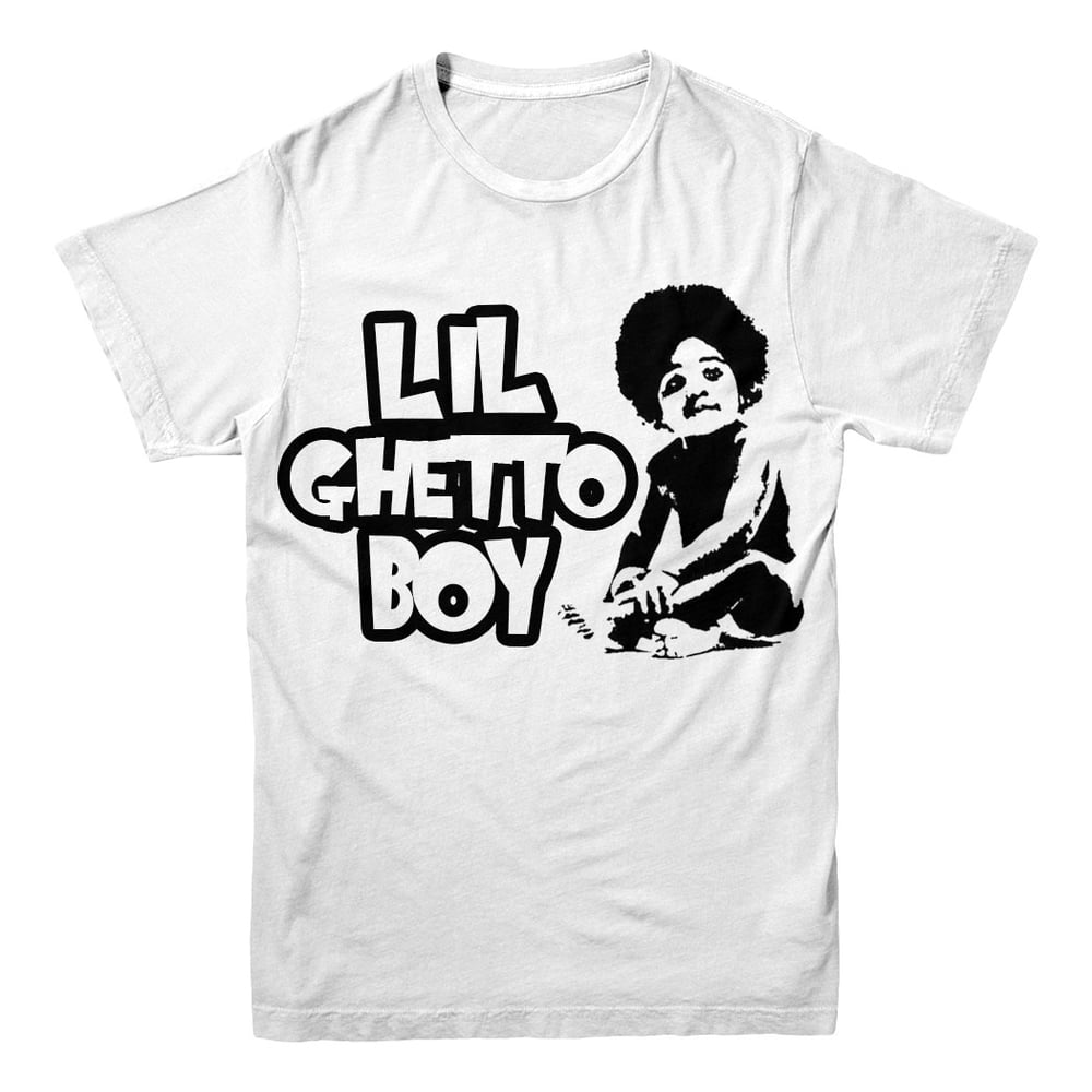 Image of WHITE GHETTO BOY TEE