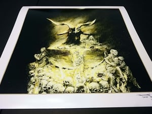 Image of 'Black Phillip' 50x50cm artprint