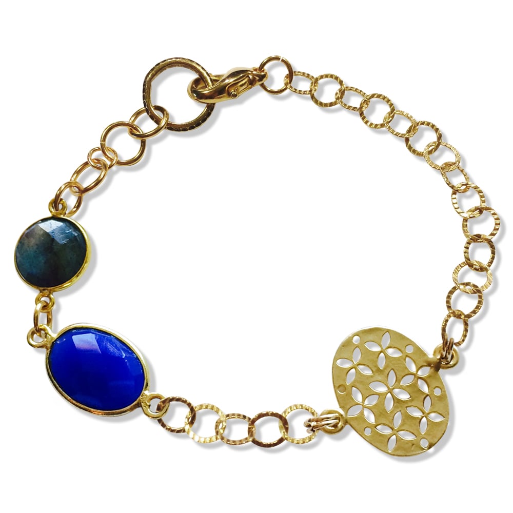 Image of BECCA BLUE ONYX BRACELET