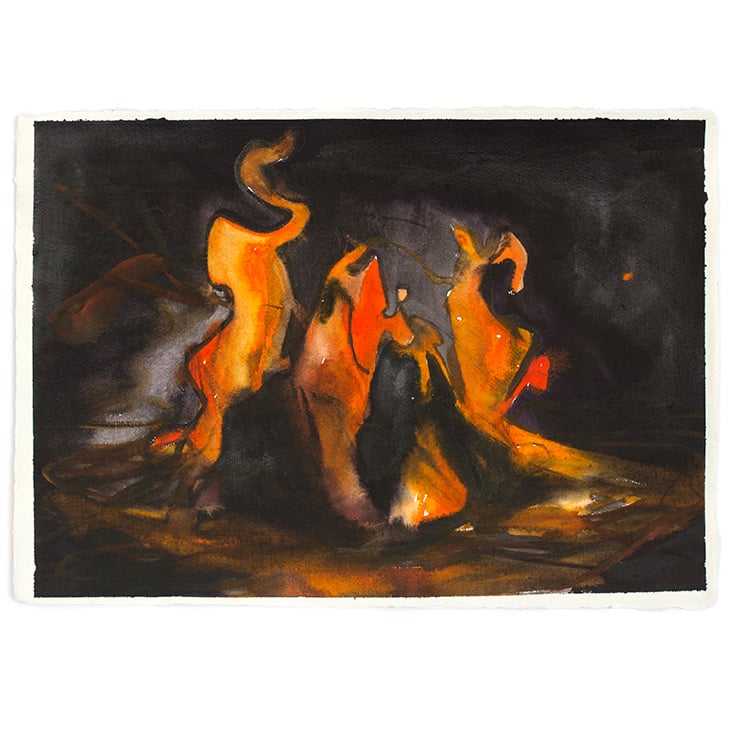Image of SIMON SCHRIKKER Ring of Fire #1