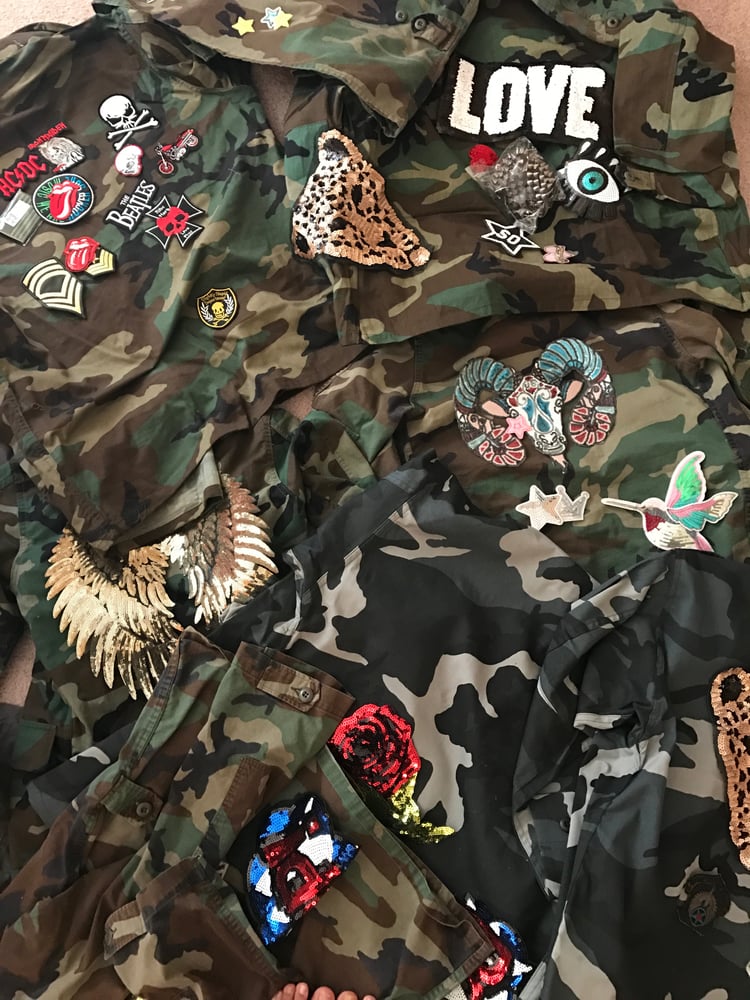 Image of Custom Camo Jacket