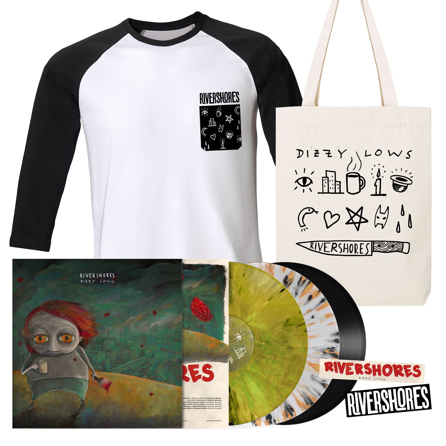 Image of "Dizzy Lows" Release Everything Bundle (Pre-Order)