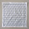 PAPA Typographic Pattern Hankie