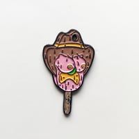 Image 1 of Bubble O' Boobies enamel pin