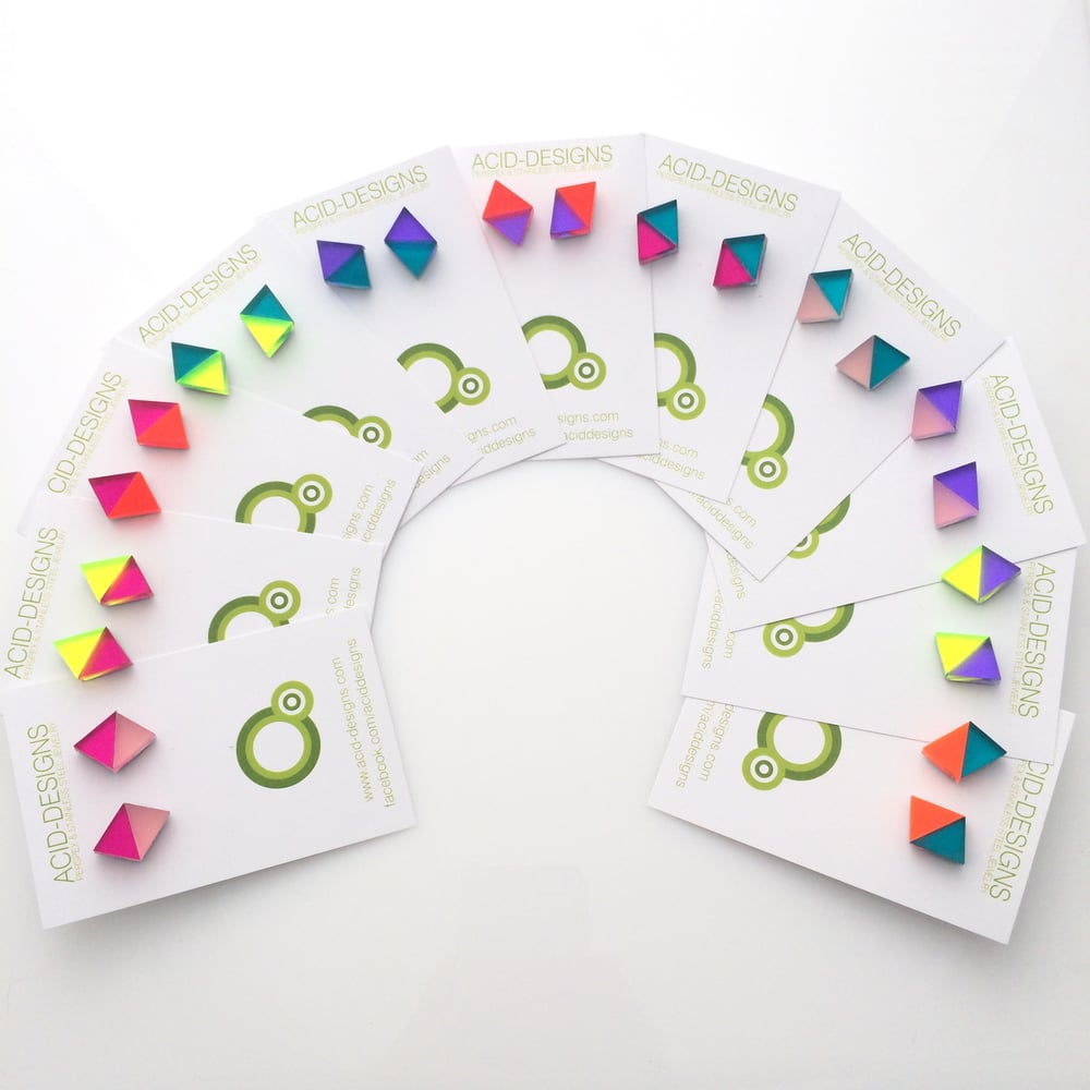 Image of Náušnice / Earrings Doubletriangle