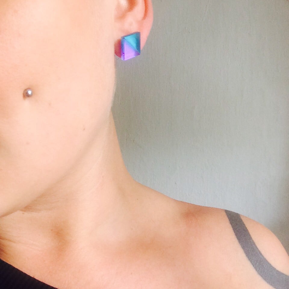 Image of Náušnice / Earrings Doubletriangle